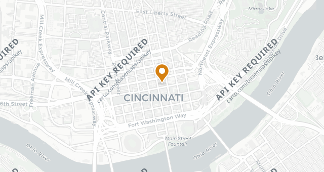 Map showing Boca