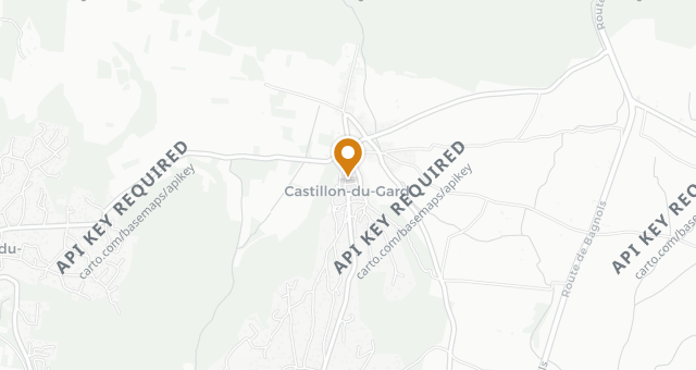 Map showing Le Vieux Castillon