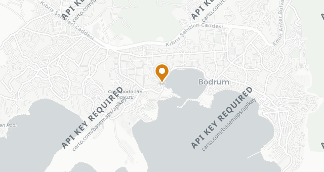 Map showing Memedof Balık Restaurant