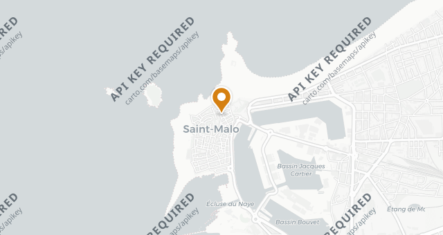 Map showing Méson Chalut