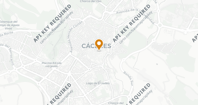 Map showing Atrio