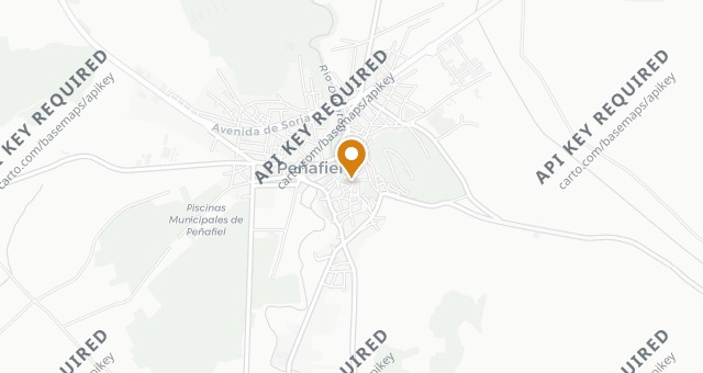 Map showing Curioso