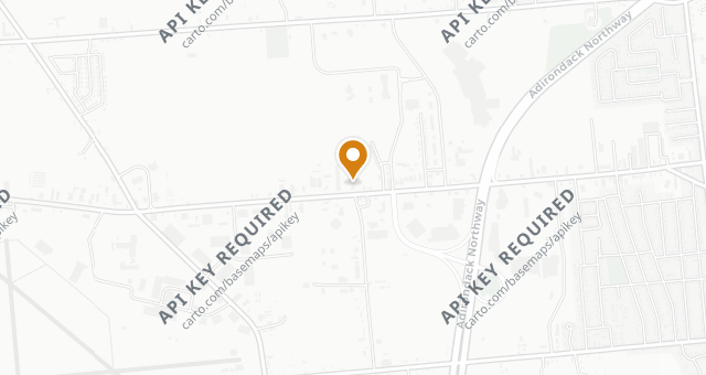 Map showing Anthony's Restaurant & Bistro