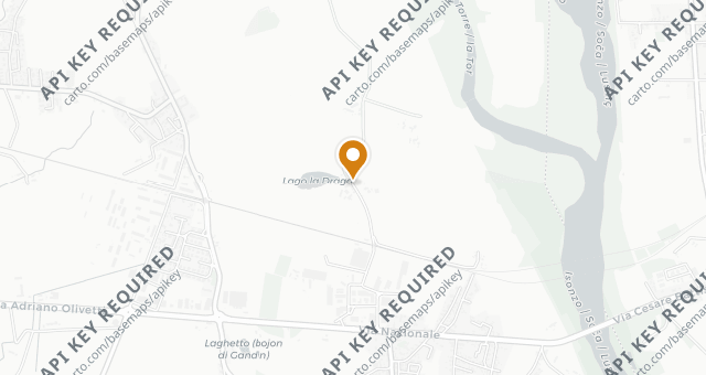 Map showing Osteria Altran