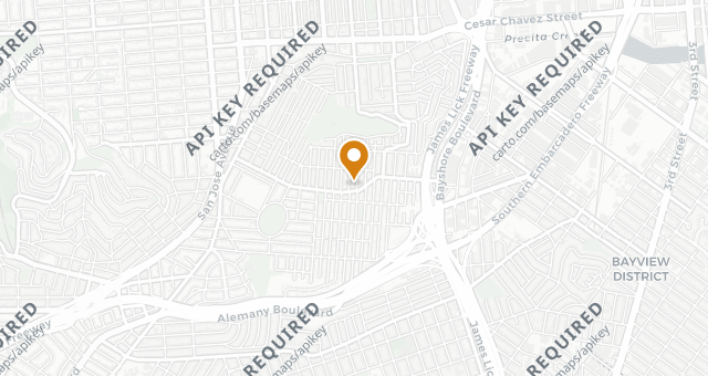 Map showing 3rd Cousin