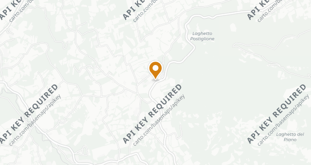 Map showing Locanda Radici