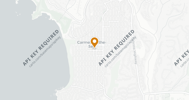 Map showing La Bicyclette