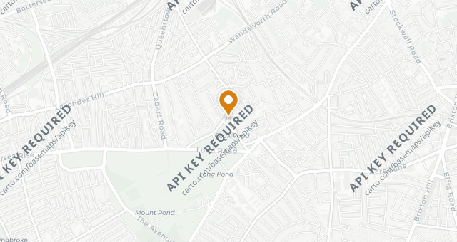 Map showing Trinity