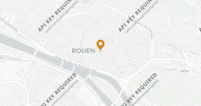 Map showing Au Flaméron