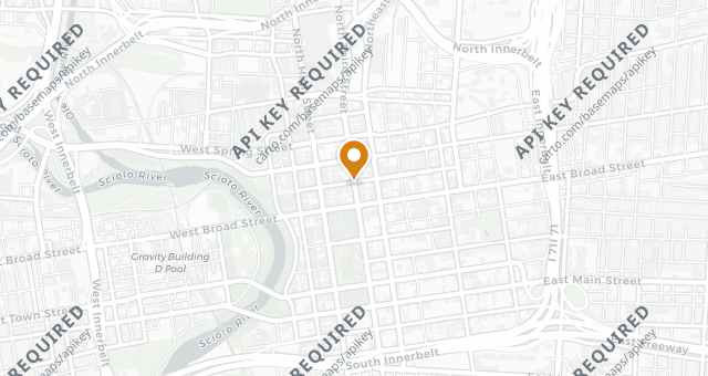Map showing Mitchell's Steakhouse