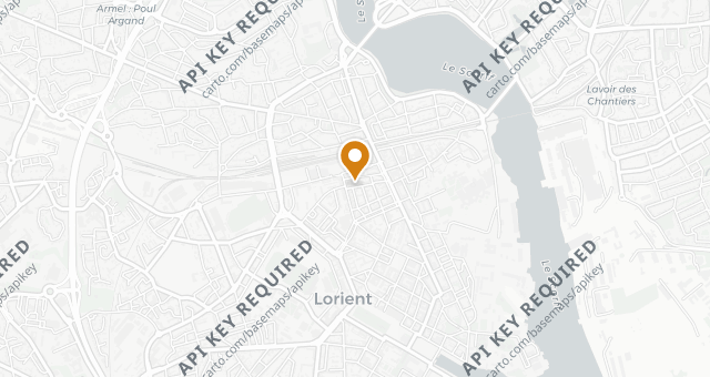 Map showing Gare aux Goûts