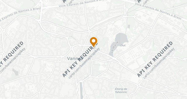 Map showing La Tête en l'air