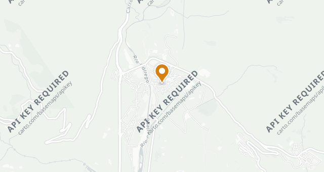 Map showing La Cuchara de Ruba