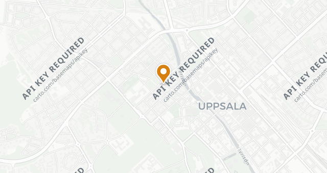 Map showing Aaltos Italian Grill & Garden
