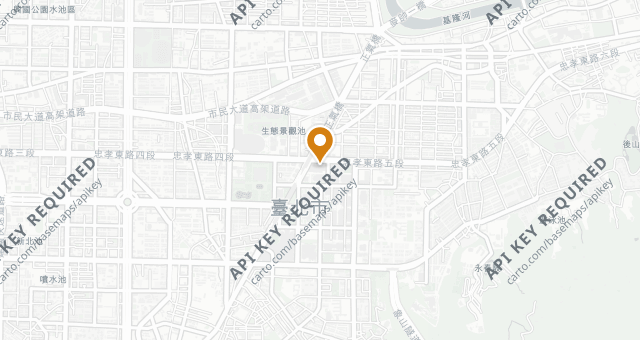 Map showing Yung Yen