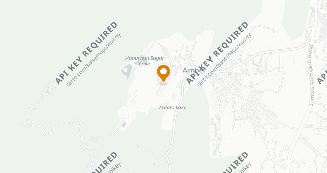 Map showing Amber