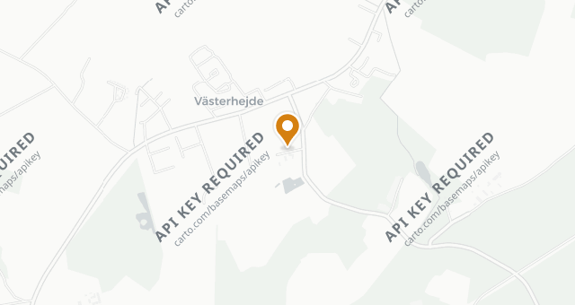 Map showing Lilla Bjers Gårdskrog