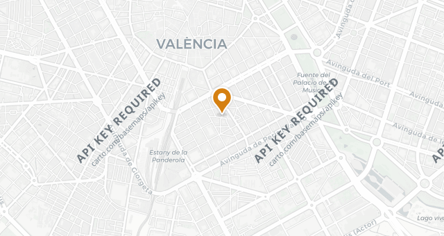 Map showing Fierro