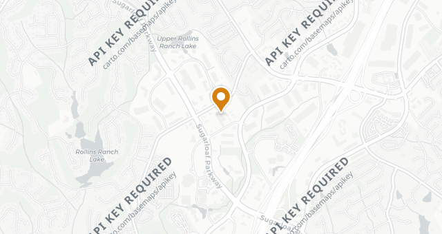 Map showing Luciano's Ristorante Italiano