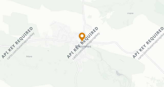 Map showing La Petite Auberge
