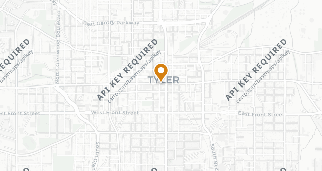 Map showing Heritage East at Culture ETX