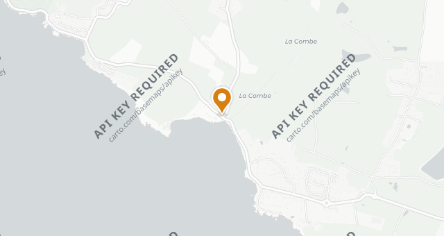 Map showing Cayola