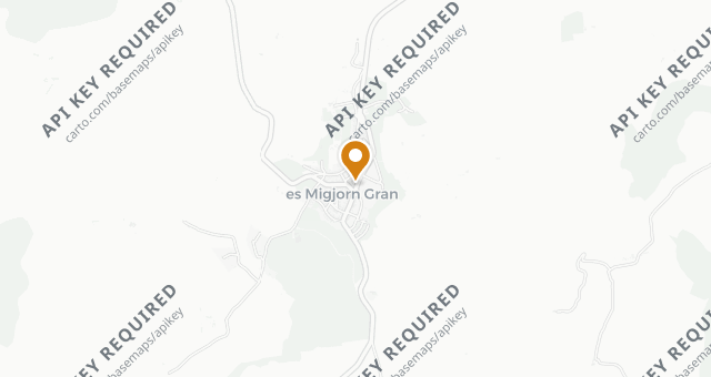 Map showing Ca na Pilar