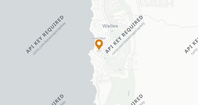 Map showing Spago Maui
