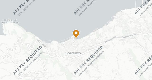 Map showing Terrazza Bosquet