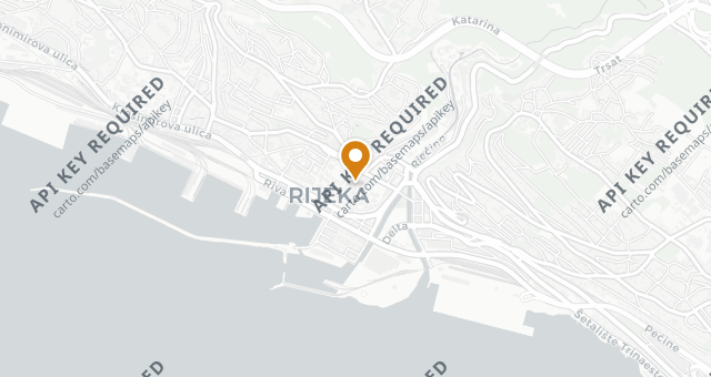 Map showing Hidden Wine Bistro
