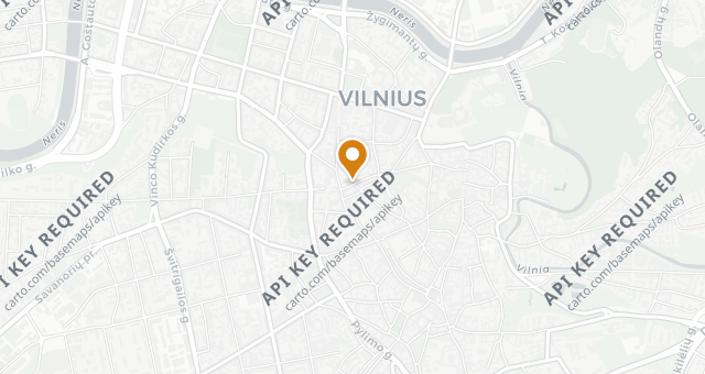 Map showing Džiaugsmas