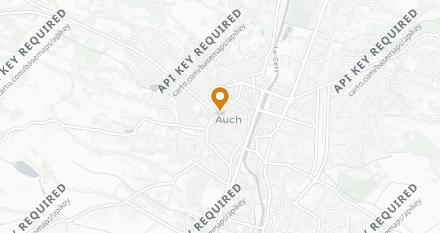 Map showing La Grande Salle