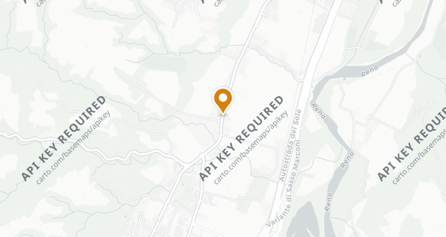 Map showing Casa Mazzucchelli