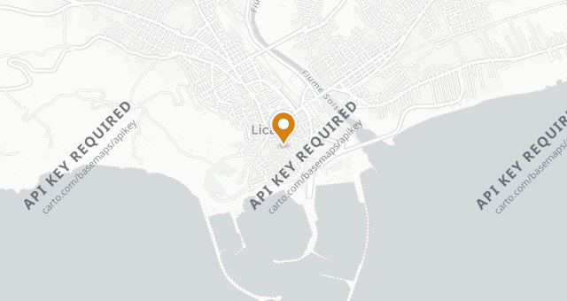 Map showing L'Oste e il Sacrestano