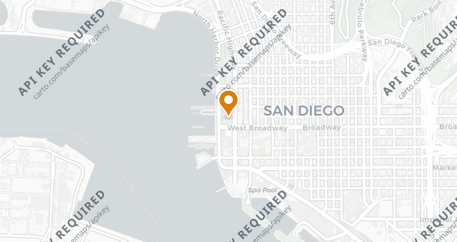 Map showing Del Frisco's Double Eagle Steakhouse