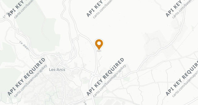Map showing Le Relais des Moines