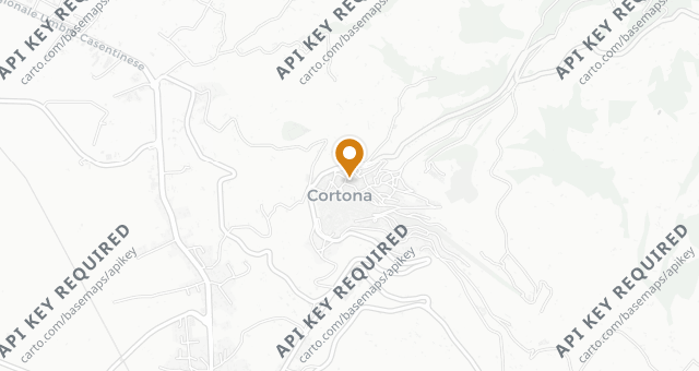 Map showing Osteria del Teatro