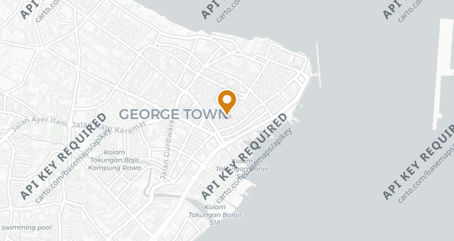Map showing Bao Teck Tea House