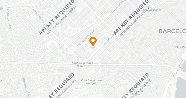 Map showing Cinc Sentits