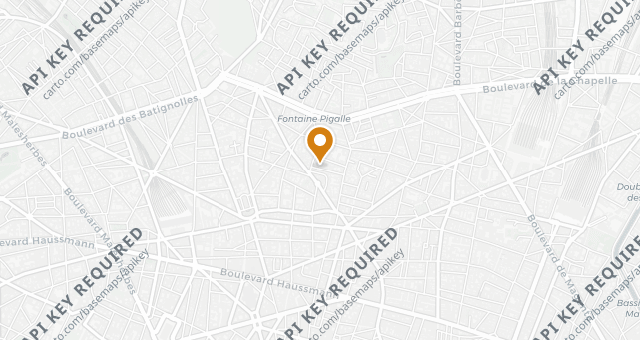 Map showing L'Évadé