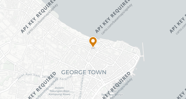 Map showing Ah Boy Koay Teow Th'ng