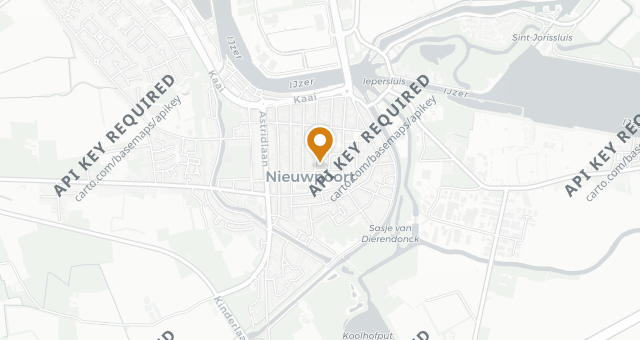 Map showing Ander