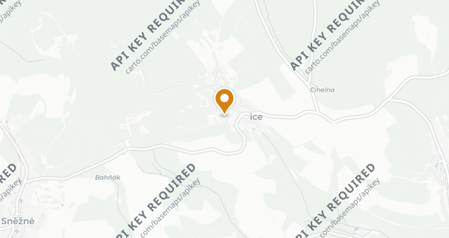 Map showing Restaurace Selský dvůr