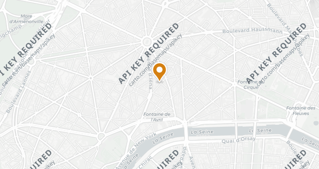 Map showing Pleine Terre