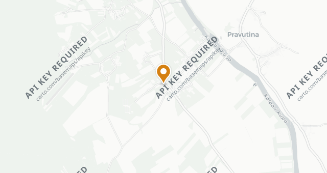 Map showing Gostišče Kapušin