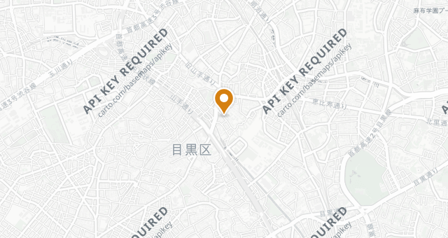 Map showing Nihonryouri Ensui