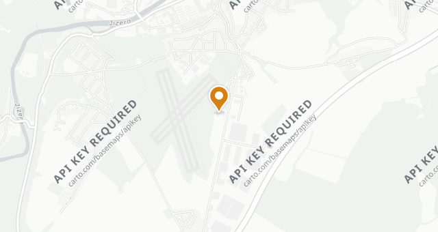 Map showing MG Restaurace