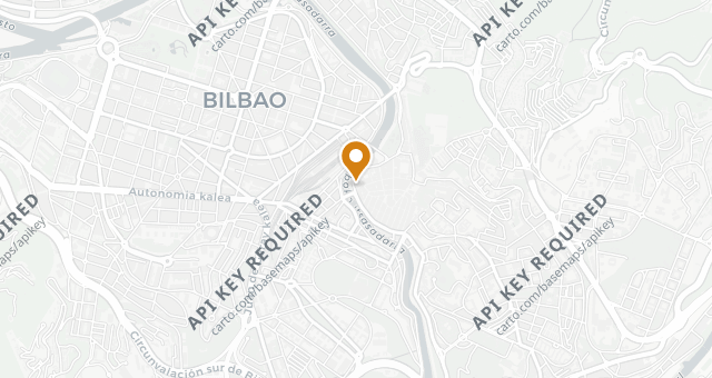 Map showing Ola Martín Berasategui