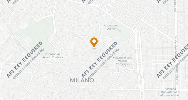 Map showing Armani/Ristorante