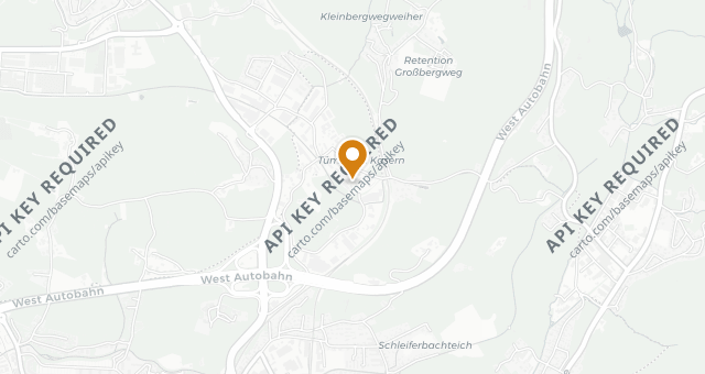 Map showing Senns. restaurant